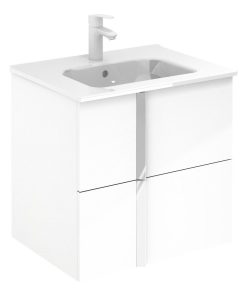 Unit 24" Onix 2 DR White With Basin