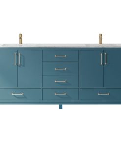 Sutton Royal Green Bathroom Vanity Set, 72", Without Mirror