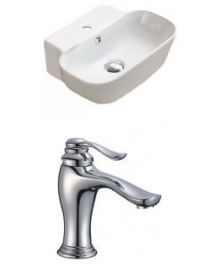 16.34-in. W Bathroom Vessel Sink Set RPBK-33493