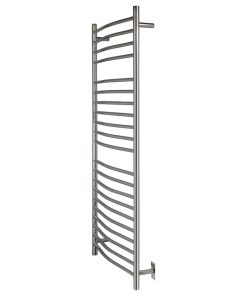Vida Towel Warmer, Polished, Hardwired, 21 Bars