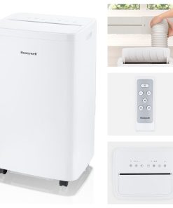 12,000 BTU Portable Air Condition With Dehumidifier and Fan, White