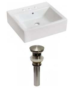 21-in. W Bathroom Vessel Sink Set RPBK-31016