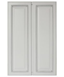 Sunny Wood SLP2436T-A Sanibel 24"W x 36"H Double Door Pantry - Off White with