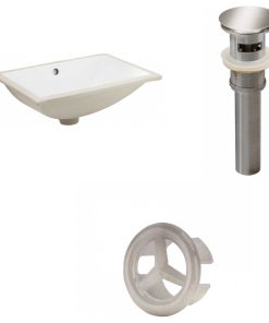 18.25-in. W Bathroom Undermount Sink Set RPBK-20616