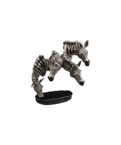 Watering Hole Small Zebra Sculpture