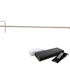 43" Tru-Slim Gallery Light, Satin Nickel With Rechargeable Battery