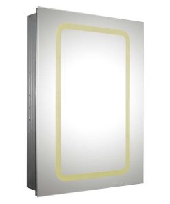 Whitehaus WHKAL7055-I Recessed Single Door Cabinet with Adjustable Shelves