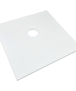 Transolid 39.4" x 39.4" Offset Center Drain Ready to Tile Wet Floor Shower Base