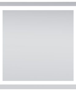 4 Sides LED Hardwired Mirror Rectangle W36"H36" Dimmable 5000K