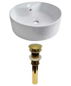18.25-in. W Bathroom Vessel Sink Set RPBK-30977