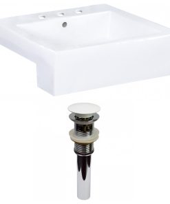 20.25-in. W Bathroom Vessel Sink Set RPBK-31236
