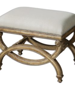 Uttermost Karline Natural Linen Small Bench