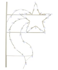 4' Designer Star 35 C7Led Pole Deco