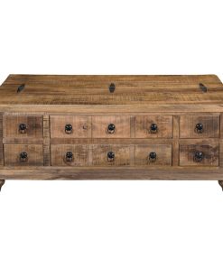 6-Drawer Trunk, Brown