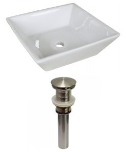 15.75-in. W Bathroom Vessel Sink Set RPBK-31347
