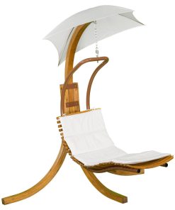 Swing Lounge With Umbrella