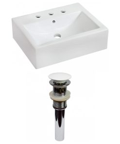 20.25-in. W Bathroom Vessel Sink Set RPBK-31086