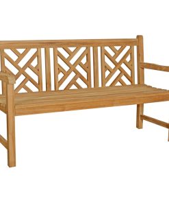 Teak Wood Saint Thomas Outdoor Patio Bench, 5 Foot