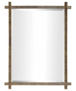 Uttermost 09548 Abanu 40" x 30" Rustic Industrial Oversized - Antique Gold