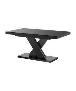 XENNA LUX Extendable Dining Table, Black