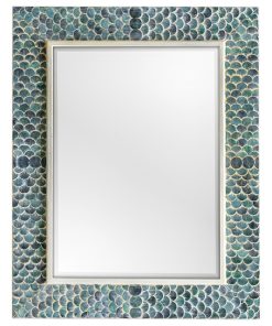 Uttermost Makaria Coastal Blue Mirror