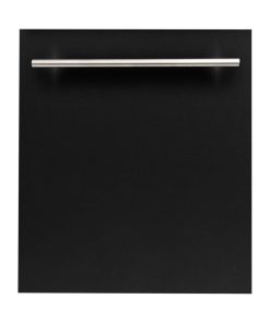 24" Black Matte Top Control Dishwasher 120-Volt With Modern Style Handle