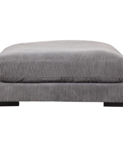 Tumble Ottoman Charcoal