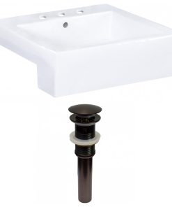 20.25-in. W Bathroom Vessel Sink Set RPBK-31244