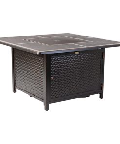 Walkers Square Aluminum LPG Fire Pit