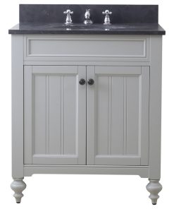 30 Inch Earl Grey Single Sink Bathroom Vanity From The Potenza Collection