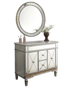 40" Mirrored Adelia Bathroom Vanity With Kesha Mirror DH-13Q33, MR2373
