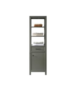 WLF2121 Linen Cabinet, Pewter Green