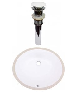 18.125-in. W Bathroom Undermount Sink Set RPBK-31796