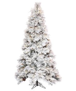 Vickerman 12'x72" Flocked Atka 3MM 2550 Warm White, K171191Led
