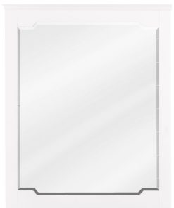 28" Chatham Mirror White
