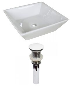 15.75-in. W Bathroom Vessel Sink Set RPBK-31476