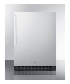 Summit SPR627OSSSHV 24"W 4.6 Cu. Ft. Energy Star Rated Compact - Stainless