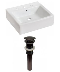 21-in. W Bathroom Vessel Sink Set RPBK-31023