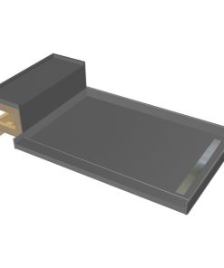 TileRedi RT4248R-TBN-RB42-KIT 42x60 Pan and Bench Kit