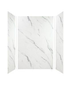 Transolid Expressions Shower Wall Kit, Bianca, 36"x48"x72"