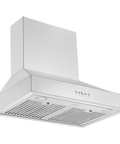 30 in. Wall-Mounted Range Hood in Stainless Steel