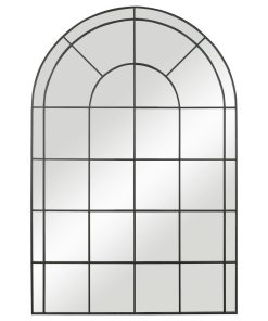 Uttermost Grantola Black Arch Iron Mirror