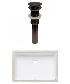20.75-in. W Bathroom Undermount Sink Set RPBK-31823