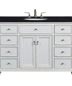 48" Single Bathroom Vanity Set, Antique White