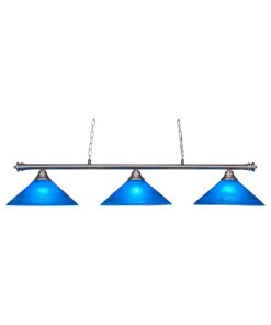 Toltec Lighting 373-BN-415 Oxford - Three Light Billiard