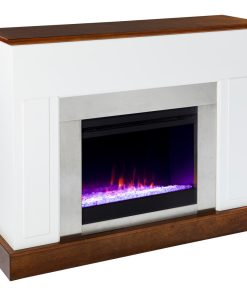 Trandling Color Changing Electric Fireplace