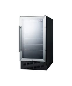 Summit SCR1841B 18"W 2.7 Cu. Ft. Built-In or - Stainless Steel