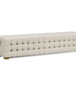 Tufted Bench - Beige