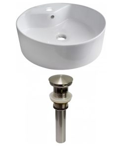 18.25-in. W Bathroom Vessel Sink Set RPBK-30976