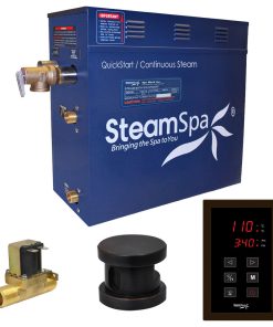 7.5 KW QuickStart Acu-Steam Bath Generator,Built-in Auto Drain,Oil Rubbed Bronze